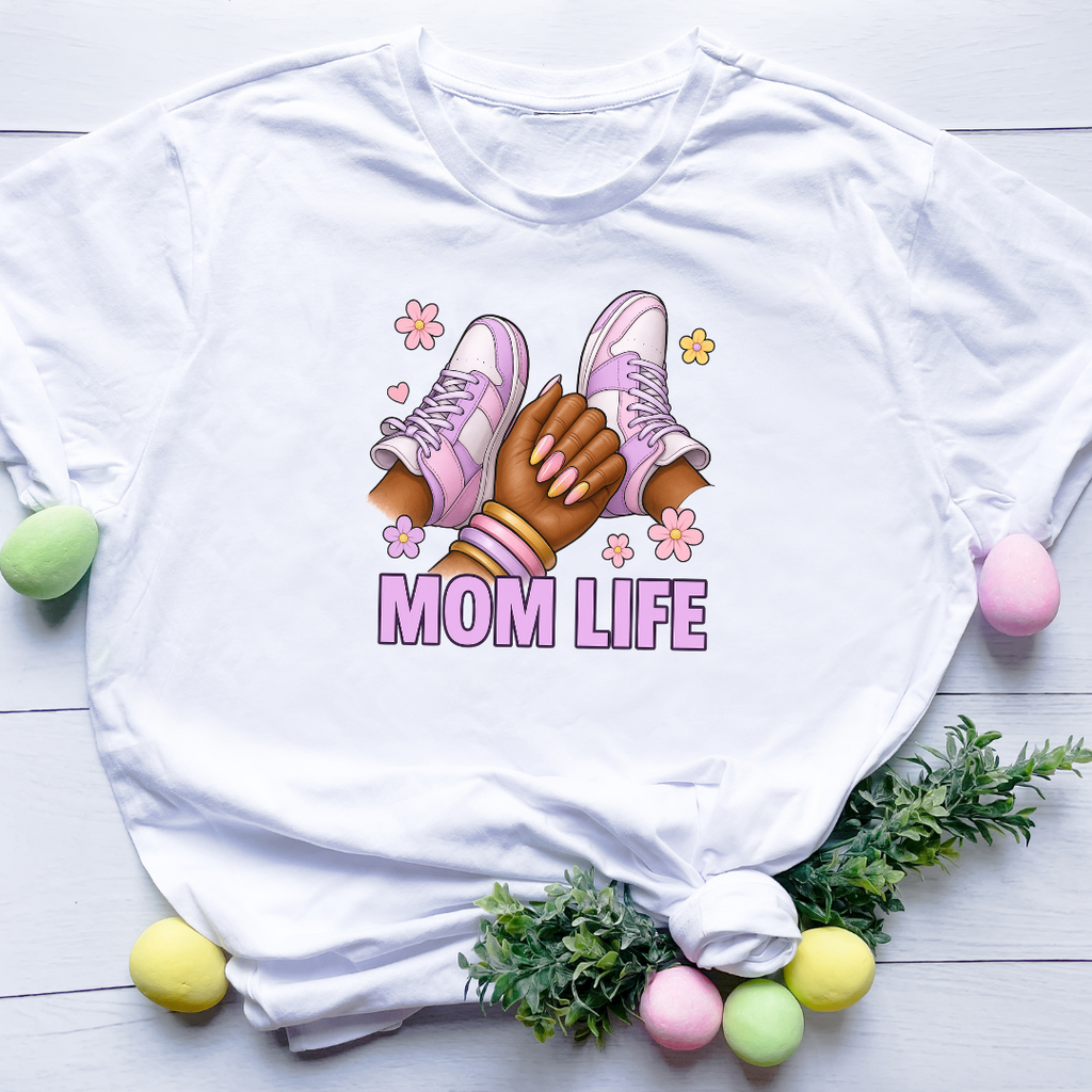 Mom Life T-Shirt Sublimation Transfers