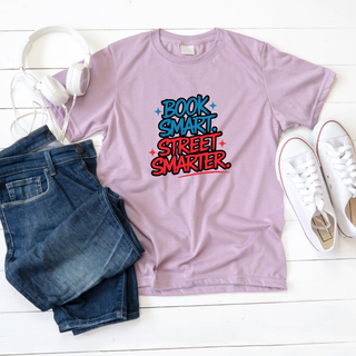 Book Smart Street Smarter T-Shirt Sublimation Transfers