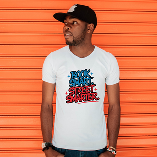Book Smart Street Smarter T-Shirt Sublimation Transfers