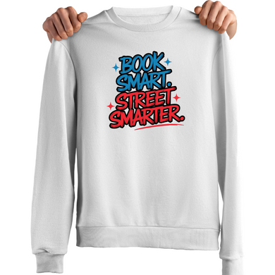 Book Smart Street Smarter T-Shirt Sublimation Transfers