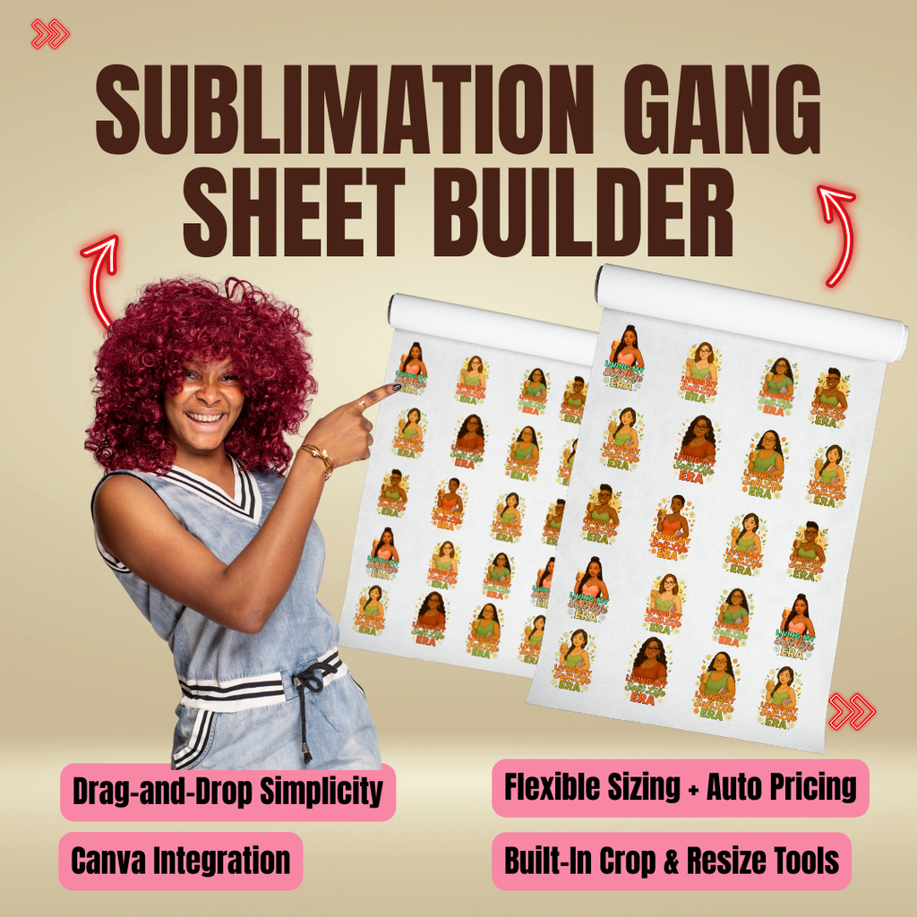 Sublimation Gang Sheet Builder