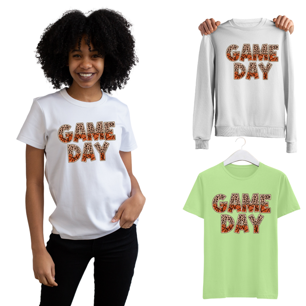 Game Day T-Shirt Sublimation Transfers