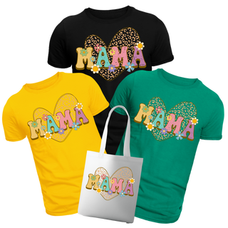 Mama Screen Print Transfer