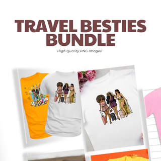 Travel Besties Png Bundle