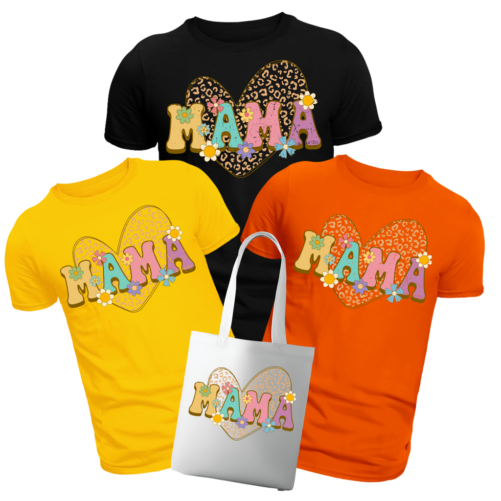 Mama Screen Print Transfer