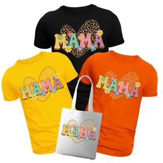 Mama Screen Print Transfer