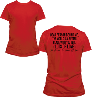 Dear Person Screen Print Transfer