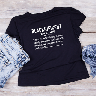 Blacknificent Screen Print Transfer