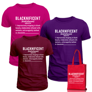 Blacknificent Screen Print Transfer