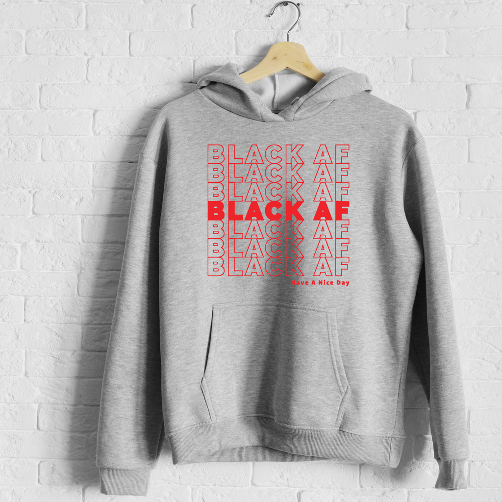 Black AF Screen Print Transfer