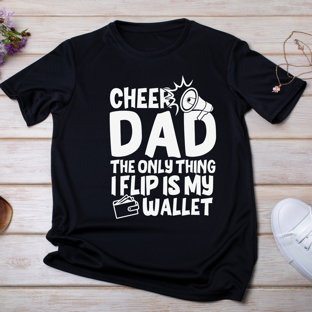 Cheer Dad Screen Print Transfer
