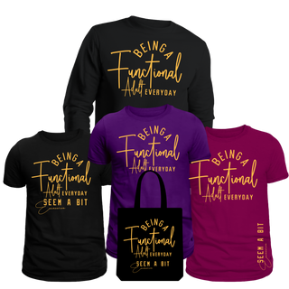 Being Functional Adult Everyday Screen Print Transfer