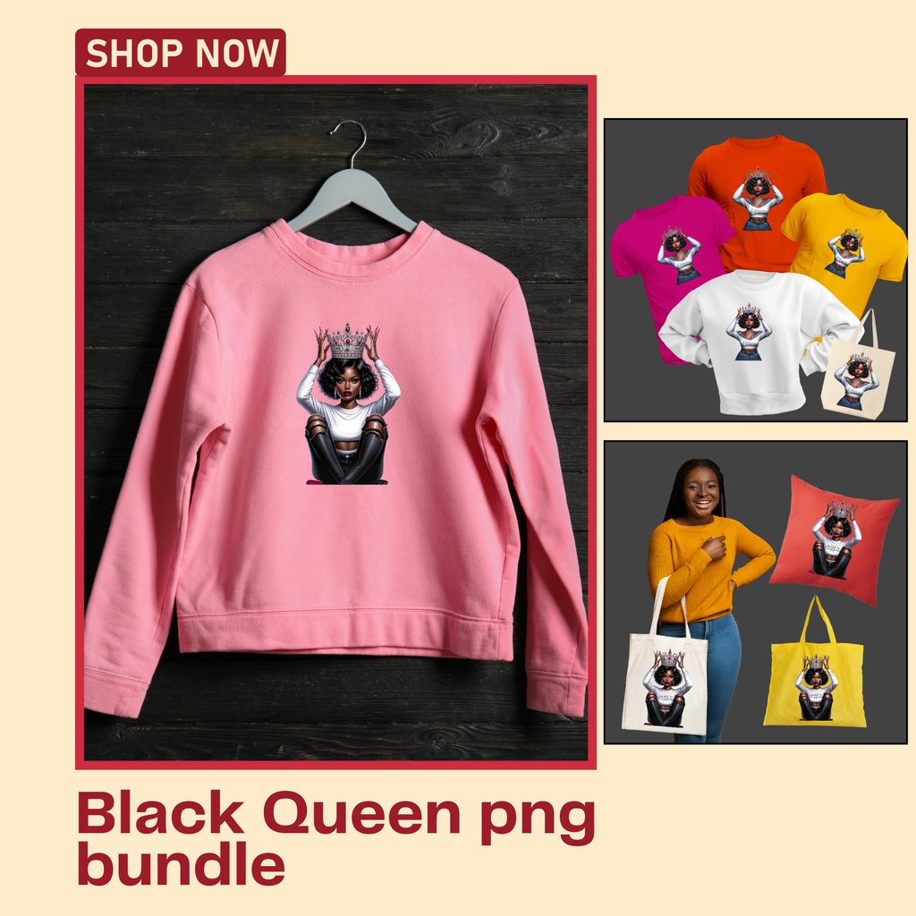 Black Queen png bundle