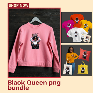 Black Queen png bundle