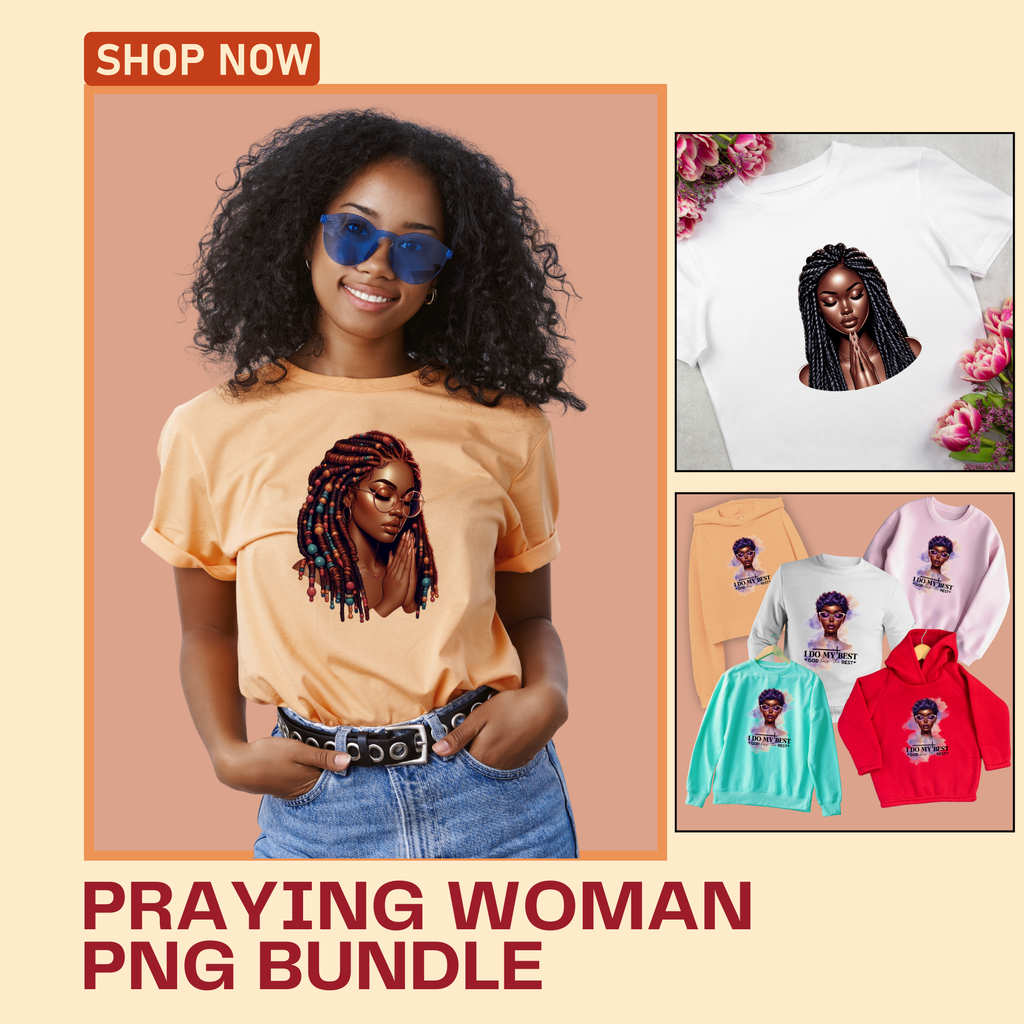 Praying Woman png Bundle