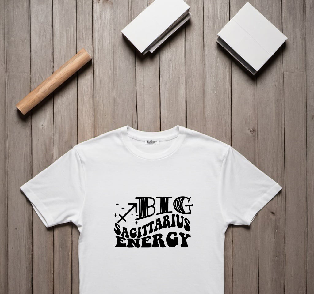 Sagittarius screen print transfer