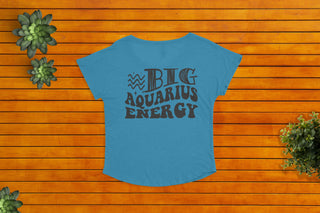 Aquarius screen print transfer