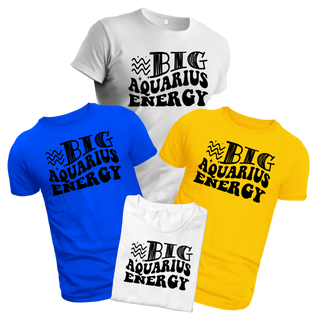 Aquarius screen print transfer