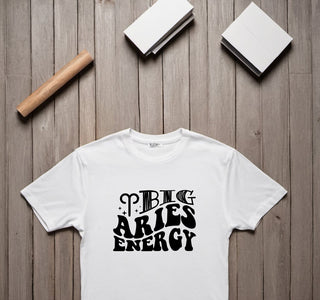 Aries screen print transfer