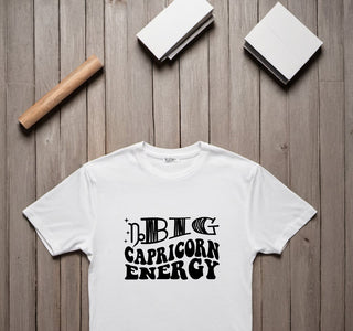 Capricorn screen print transfer