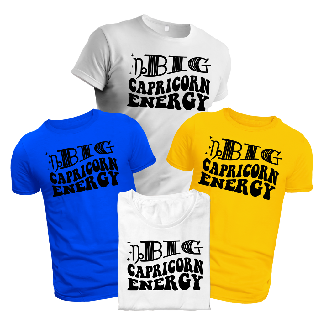 Capricorn screen print transfer