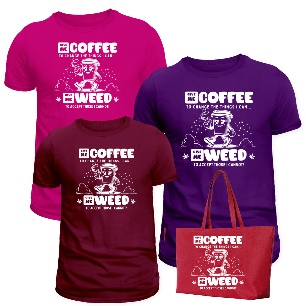 Give Her Coffee Screen Print Transfer