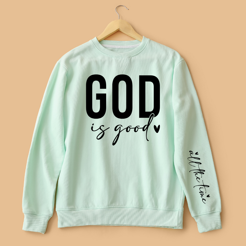 God is Good Screen Print Transfer
