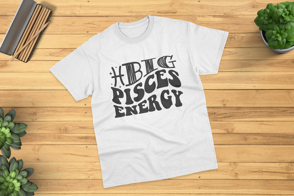 Pisces screen print transfer