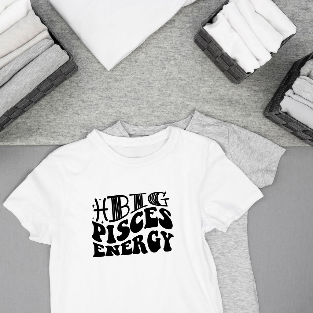 Pisces screen print transfer