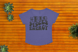 Pisces screen print transfer