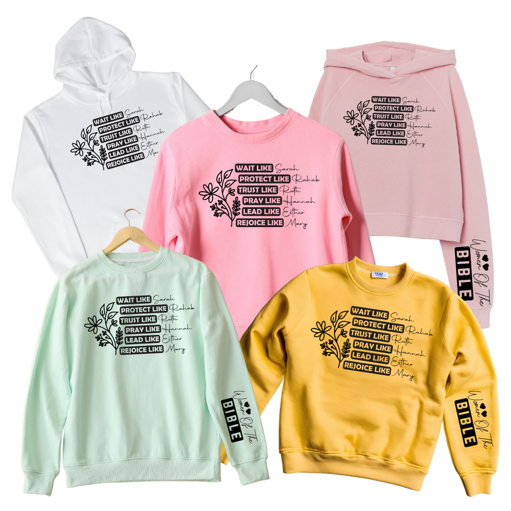 Women Of The Bible Screen Print Transfer