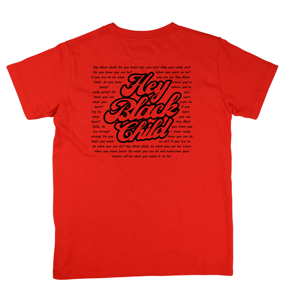 Hey Black Child Screen Print Transfer