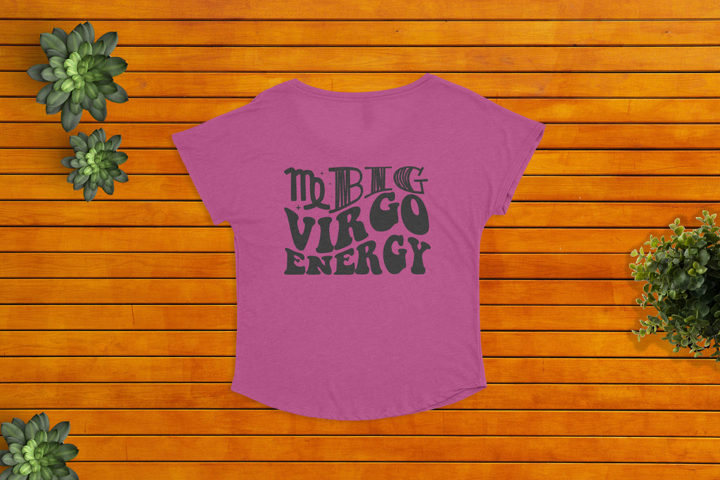 Virgo screen print transfer