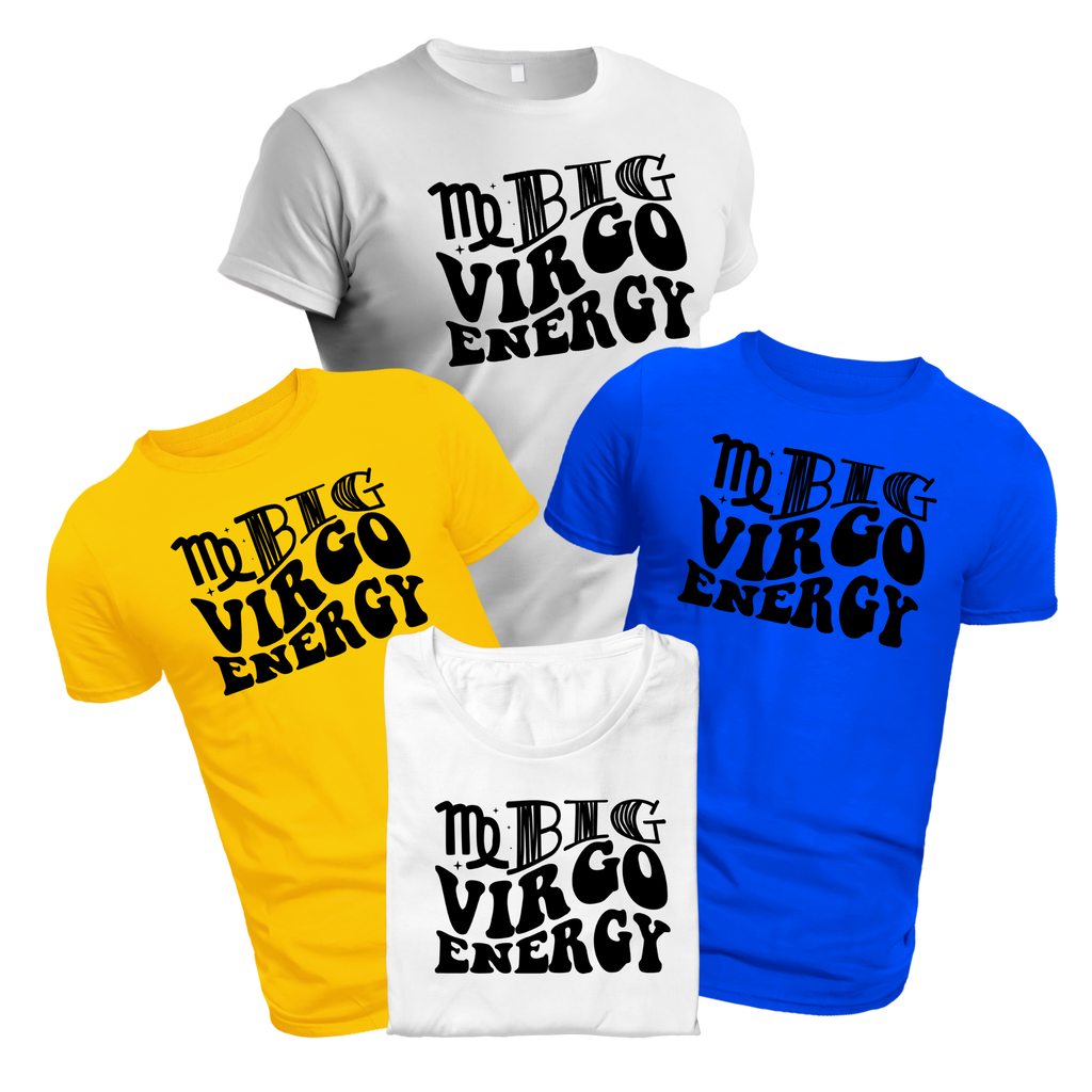 Virgo screen print transfer