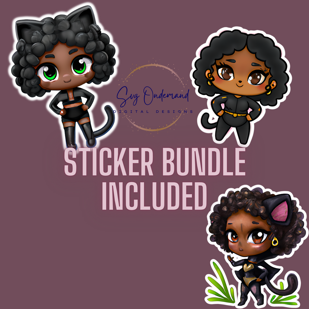 Baby Panthers Png Bundle