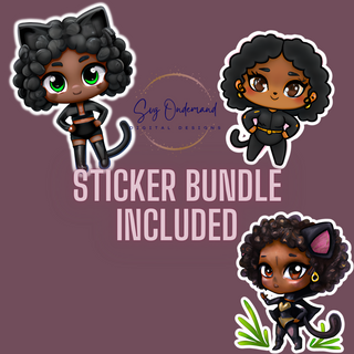 Baby Panthers Png Bundle
