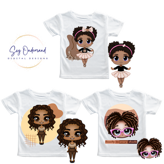 Brown Skin Girls PNG Bundle (1)