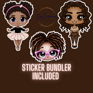 Brown Skin Girls PNG Bundle