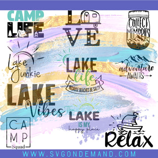 CAMP AND LAKE BUNDLE