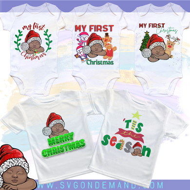 CHRISTMAS BABY PNG BUNDLE