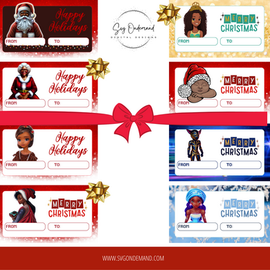 CHRISTMAS TAGS WM