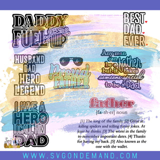 FATHER QUOTE BUNDLE WM