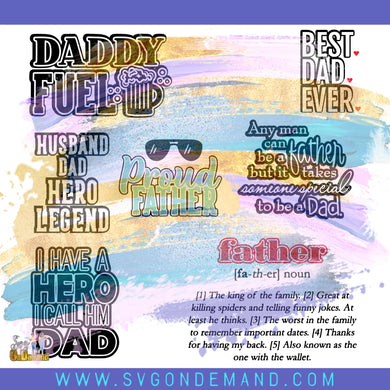 FATHER QUOTE BUNDLE WM