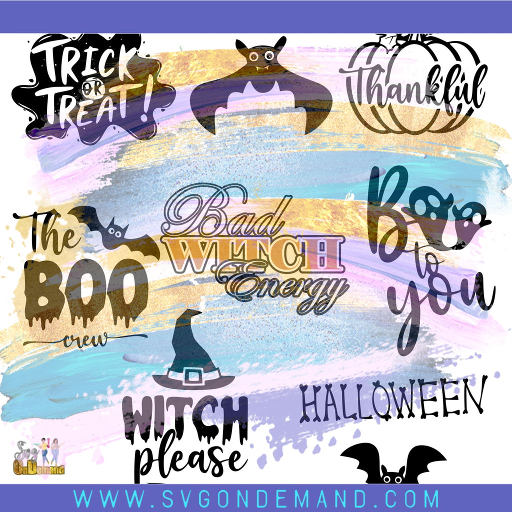 HALLOWEEN SIMPLE CUT BUNDLE WM