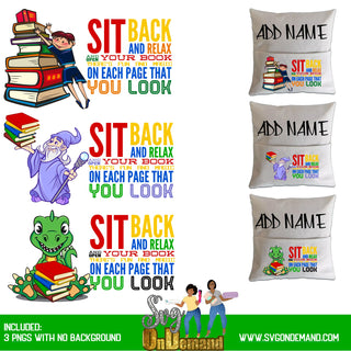 Pocket Pillow Boy Bundle 1