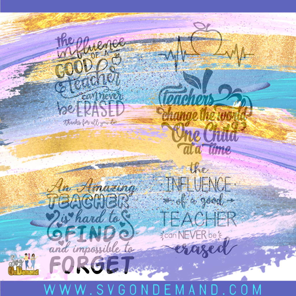 TEACHER QUOTE BUNDLE WM