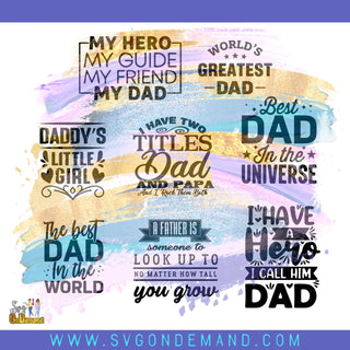 WM DAD QUOTE BUNDLE