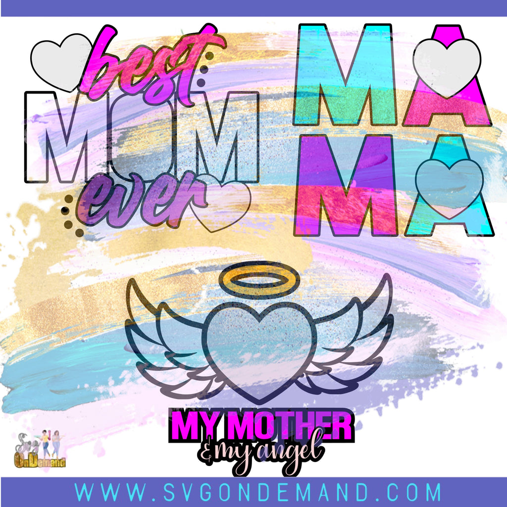 WM MOTHERS DAY PHOTO TEMPLATE BUNDLE