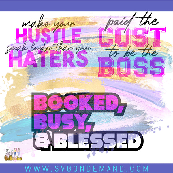 Booked and Blessed SVG OnDemand
