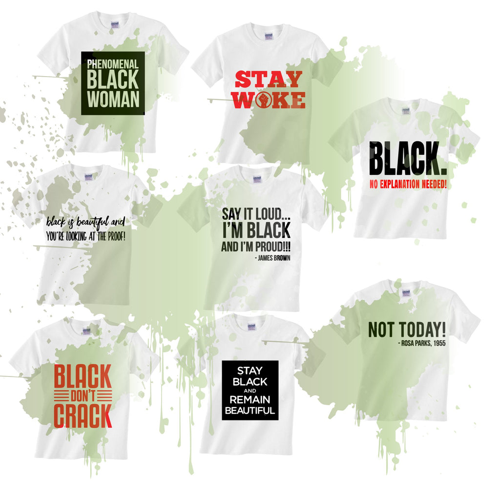 Black Tshirt Quote Bundle 1